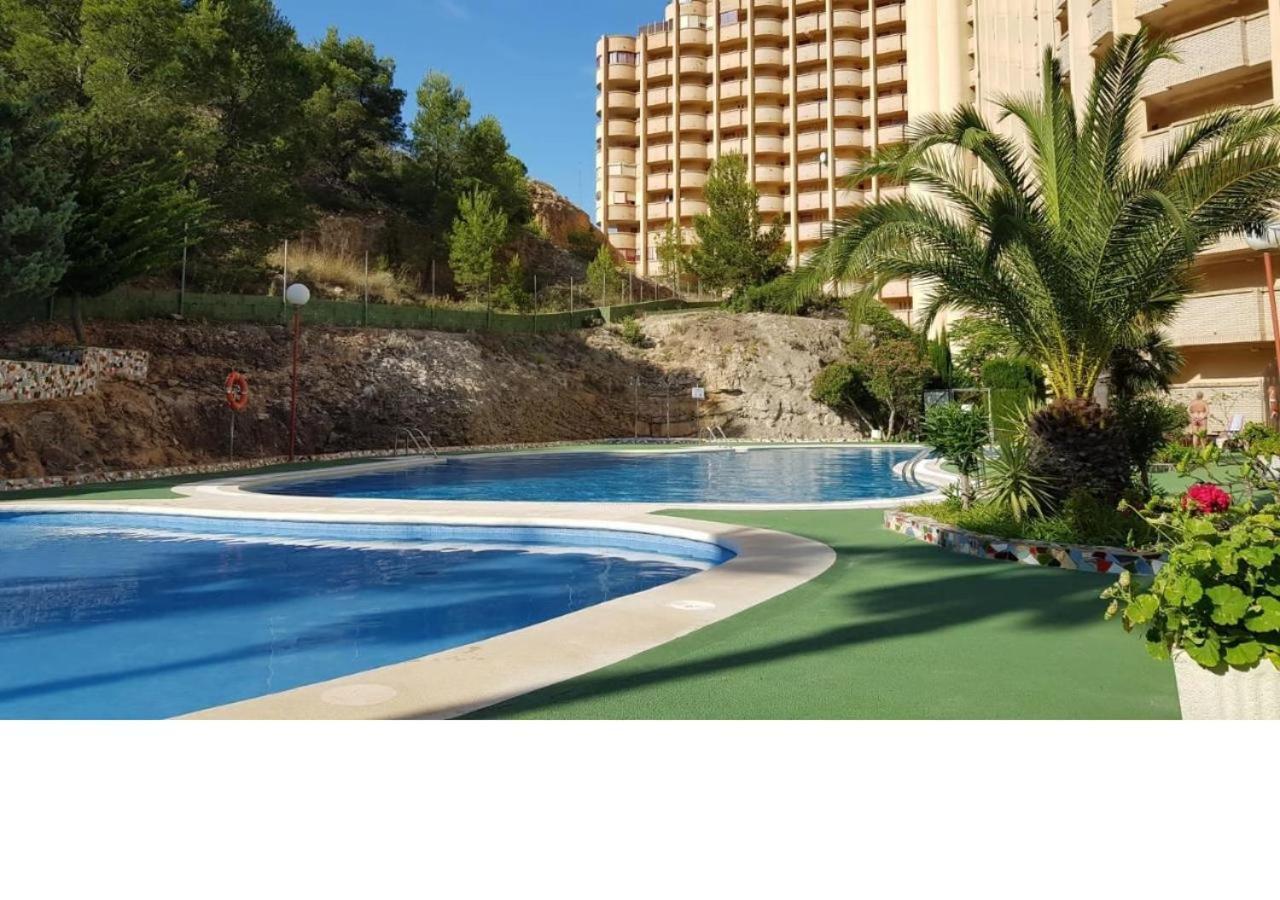 Apartamento Cumbre Loix, Con Parking Privado Y Wifi Gratis Benidorm Eksteriør bilde
